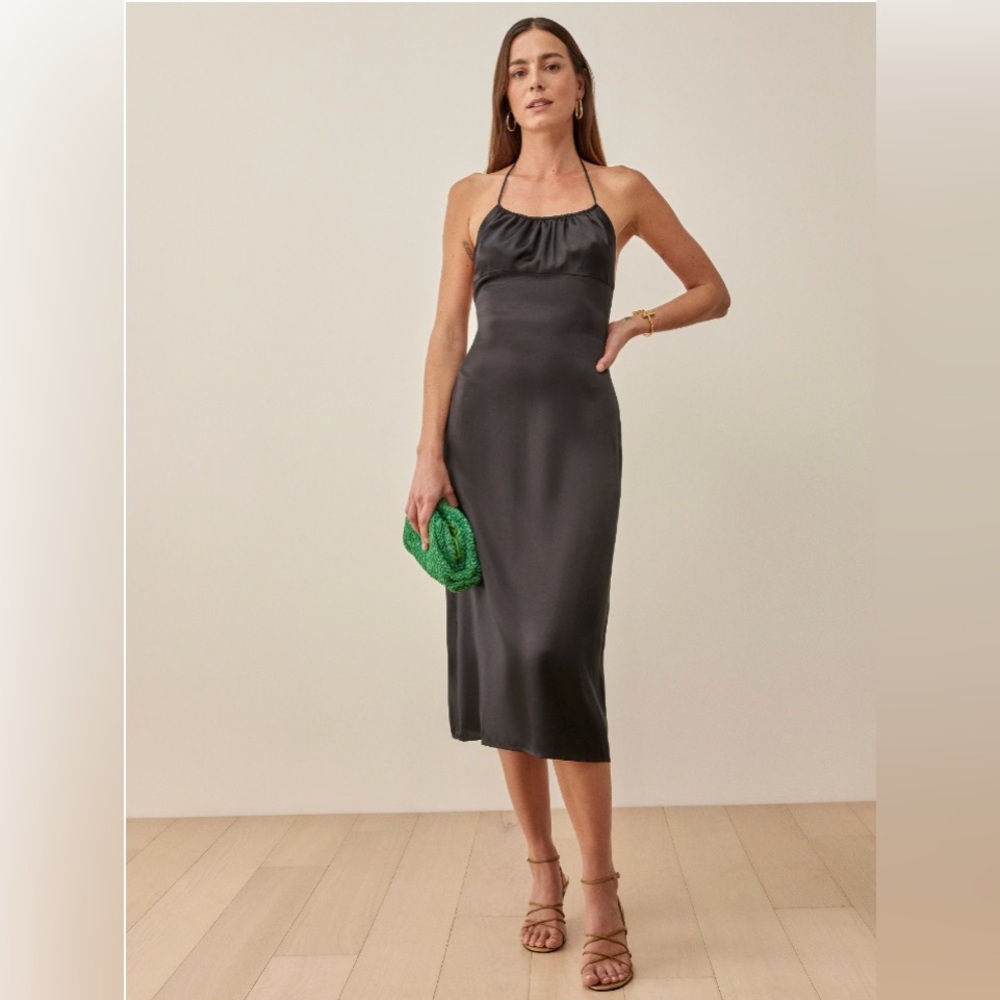 Reformation Canton Silk Dress NWOT